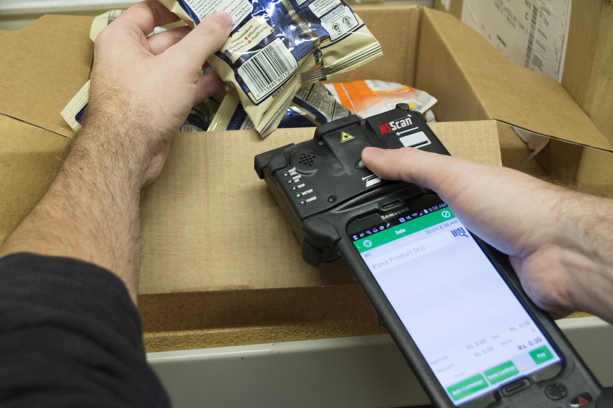 N5Scan is the rugged handheld Android computer scanner for inventory