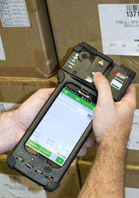 N5Print is the rugged handheld Android computer scanner